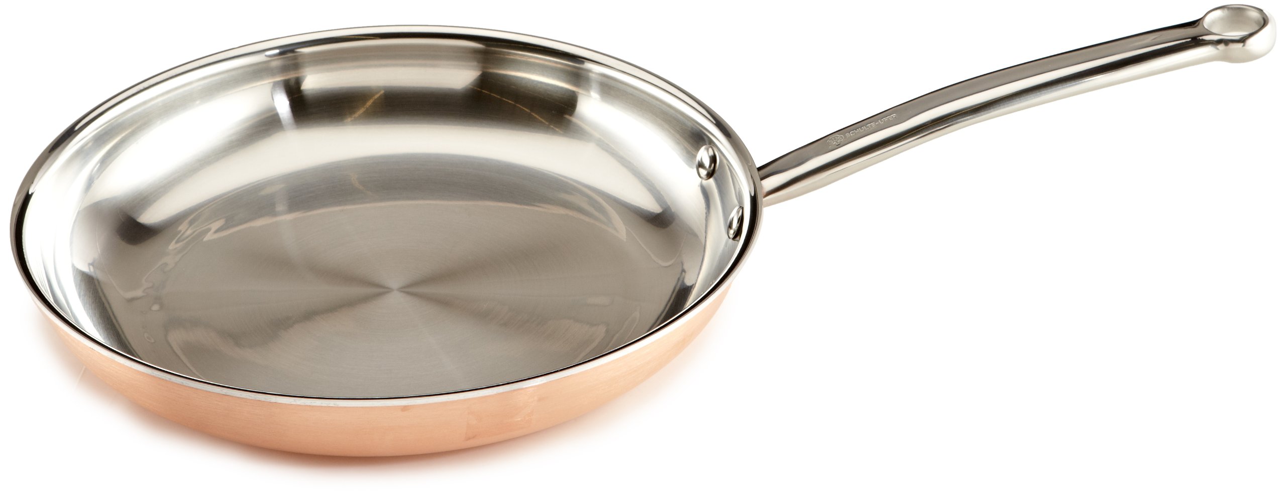 schulte-ufer-bratpfanne-de-luxe-i-28-cm-aus-kupfer-9550-28-i-3-schicht-material- image 1