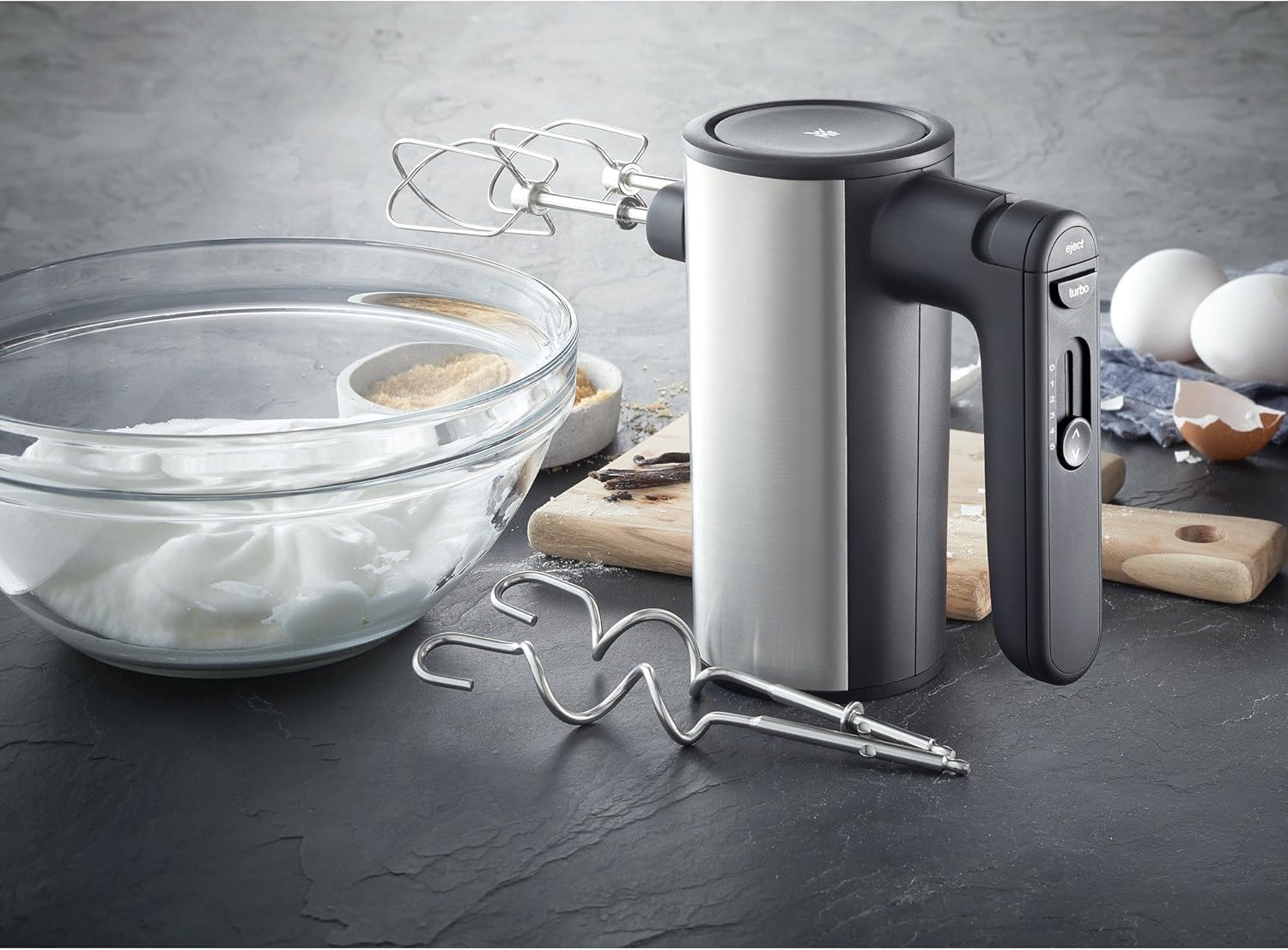 wmf-kult-x-handmixer-handr-hrger-t-aus-cromargan-edelstahl-400-watt-5-geschwindi image 2