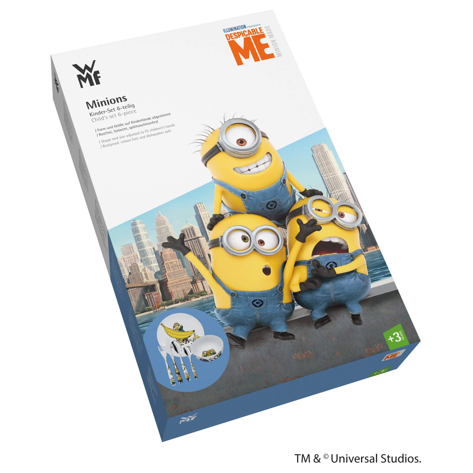 wmf-minions-kinder-geschirrset-6-teilig-kinderbesteck-aus-cromargan-edelstahl-po image 8