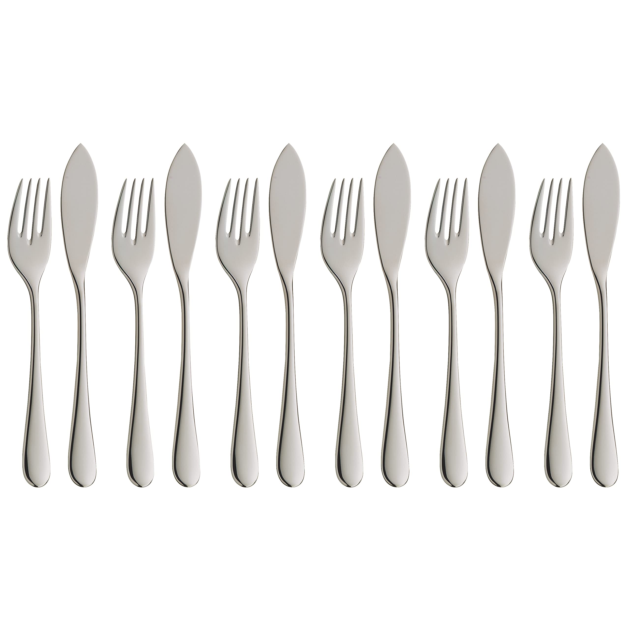 wmf-merit-fischbesteck-12-teilig-f-r-6-personen-cromargan-protect-edelstahl-poli image 1