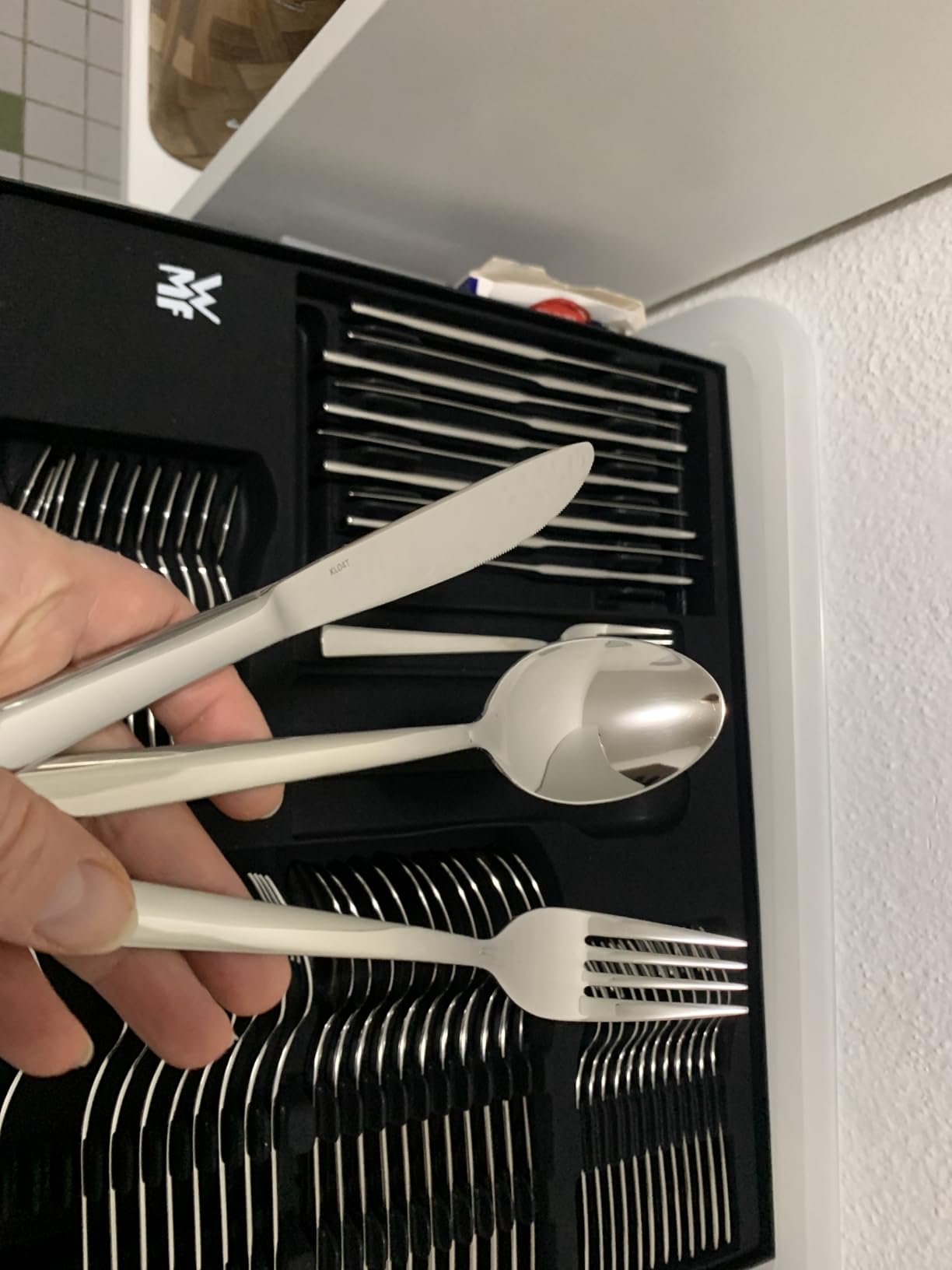 Wie erwartet