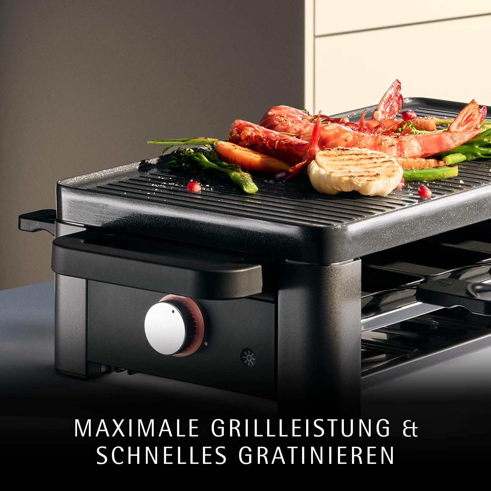 wmf-master-raclette-grill-f-r-8-personen-mit-8-keramikpf-nnchen-und-schiebern-15 image 2