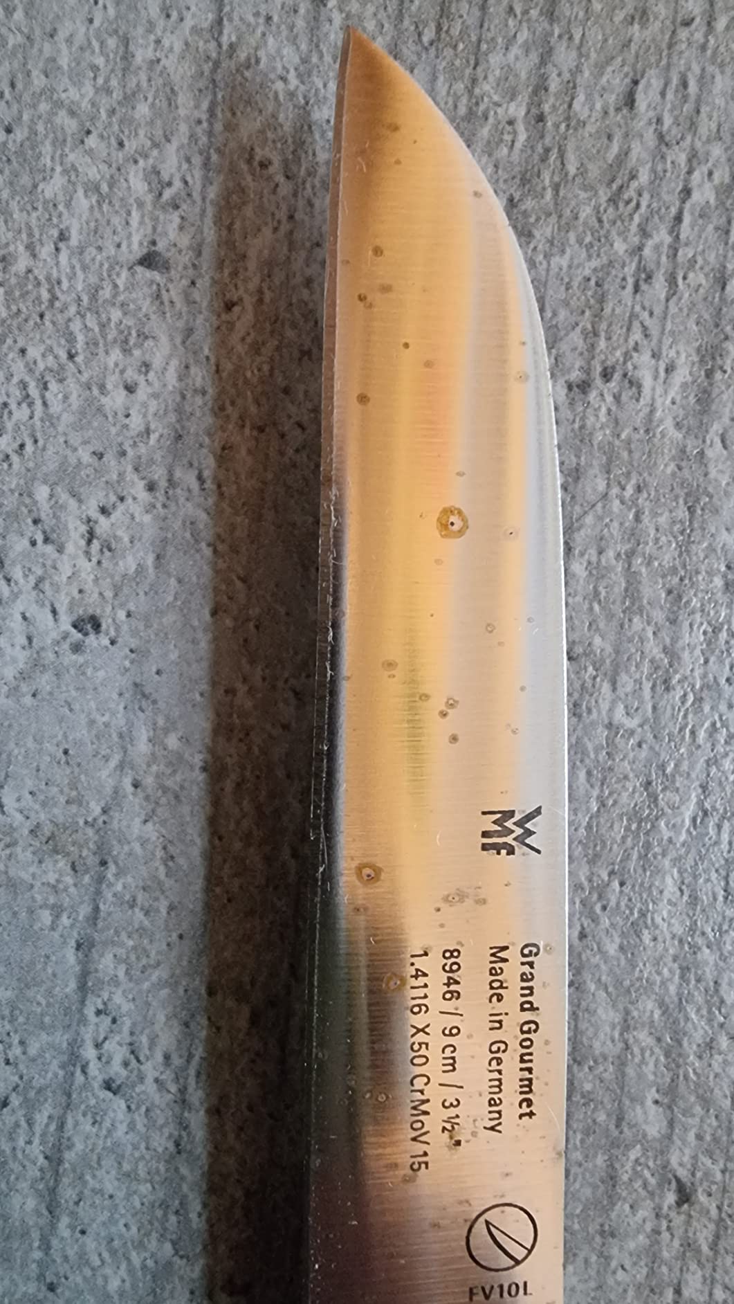 Für mich zu schwere Messer