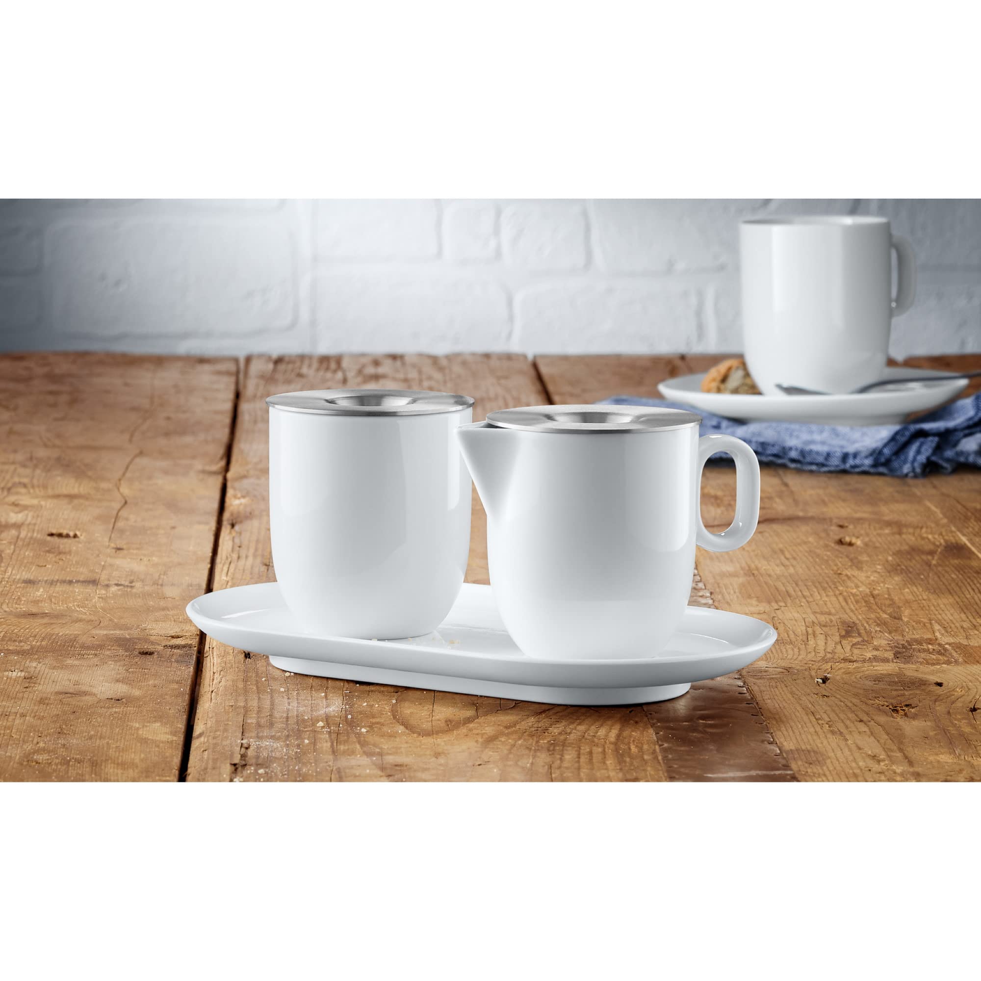 wmf-barista-milch-zuckerset-3-teilig-porzellan-sahnek-nnchen-170-ml-zuckerdose-1 image 2