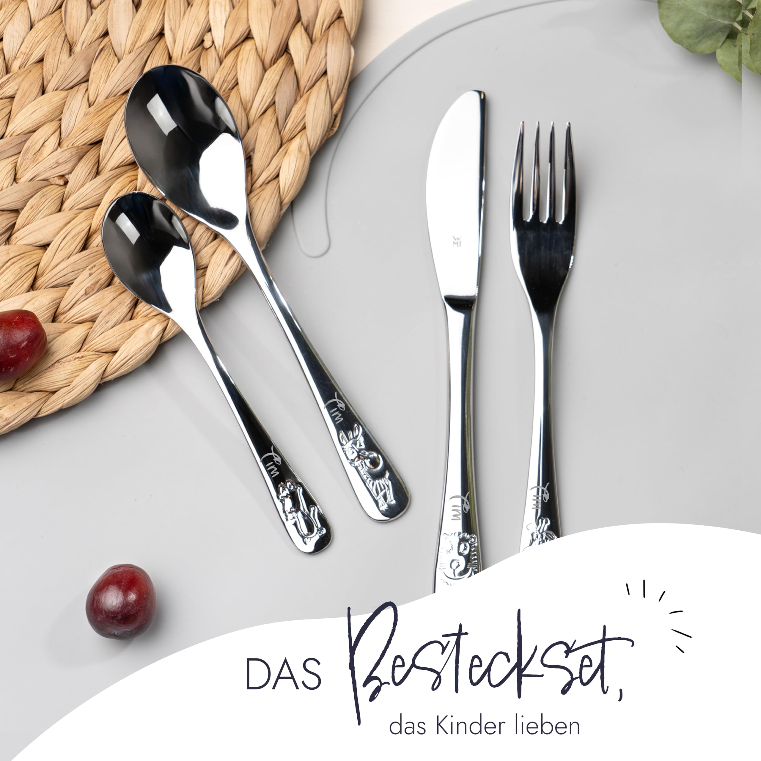 wmf-kinderbesteck-safari-4-teilig-mit-namensgravur-personalisiertes-edelstahl-be image 5