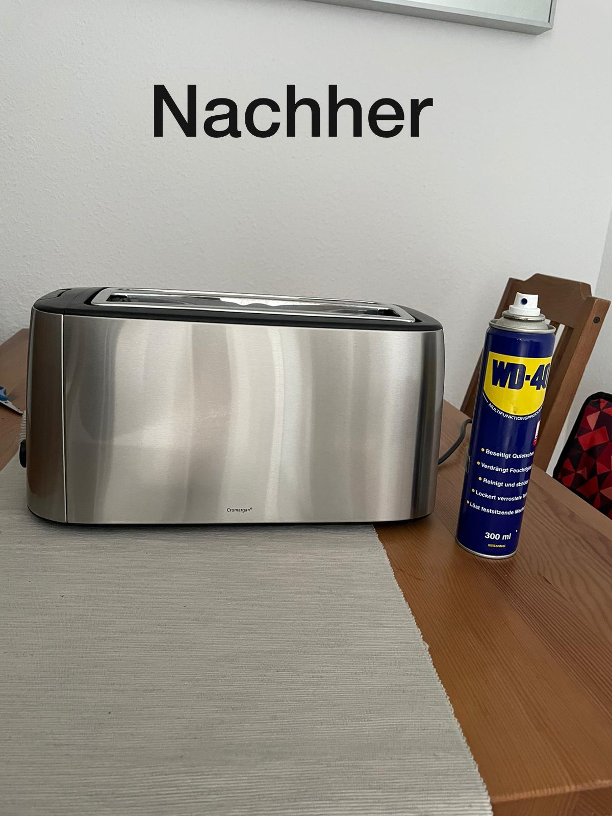 Schöner Toaster mit tollem Ergebnis