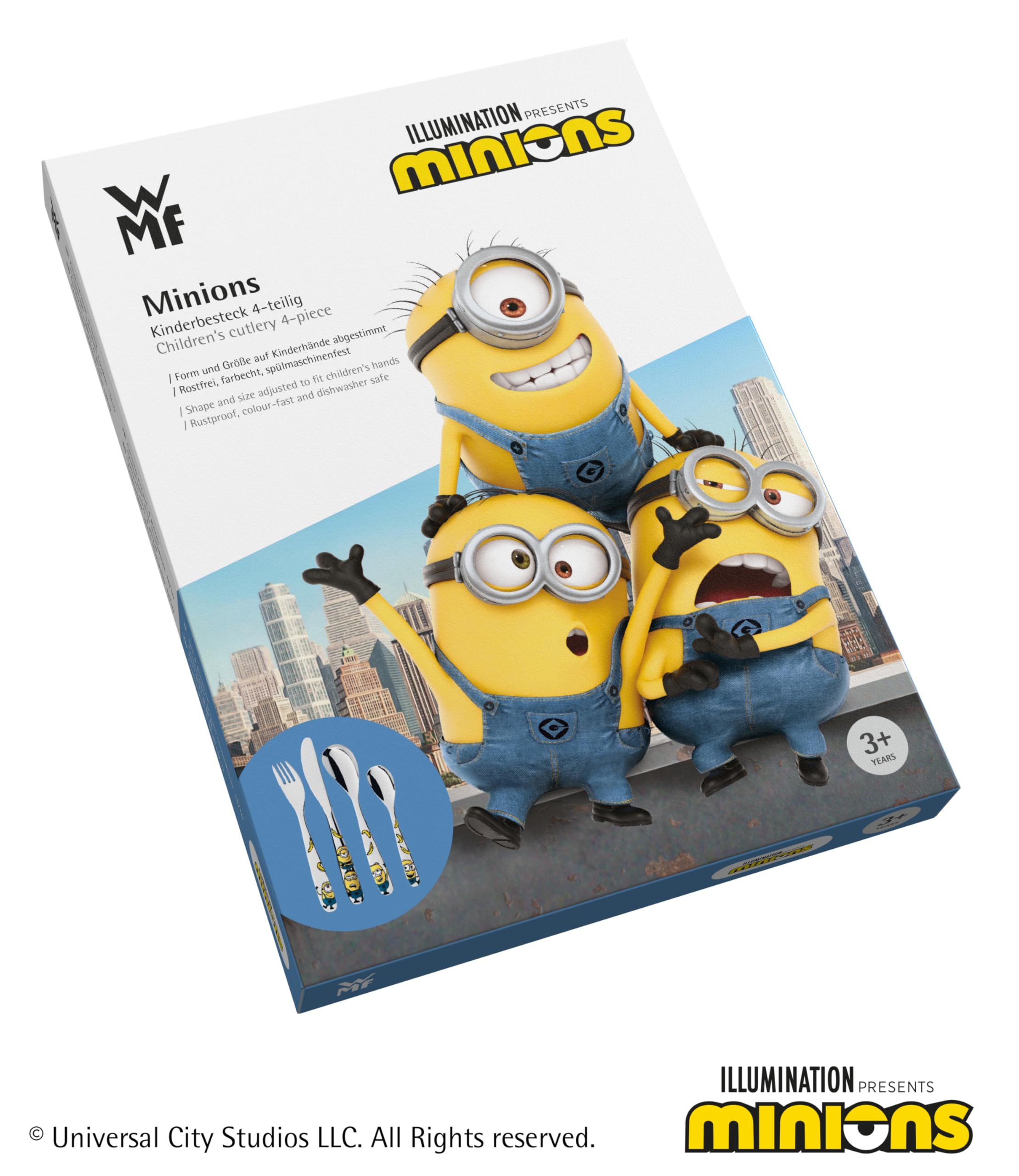 wmf-minions-kinderbesteck-4-teilig-mit-namensgravur-cromargan-edelstahl-18-10-f- image 4