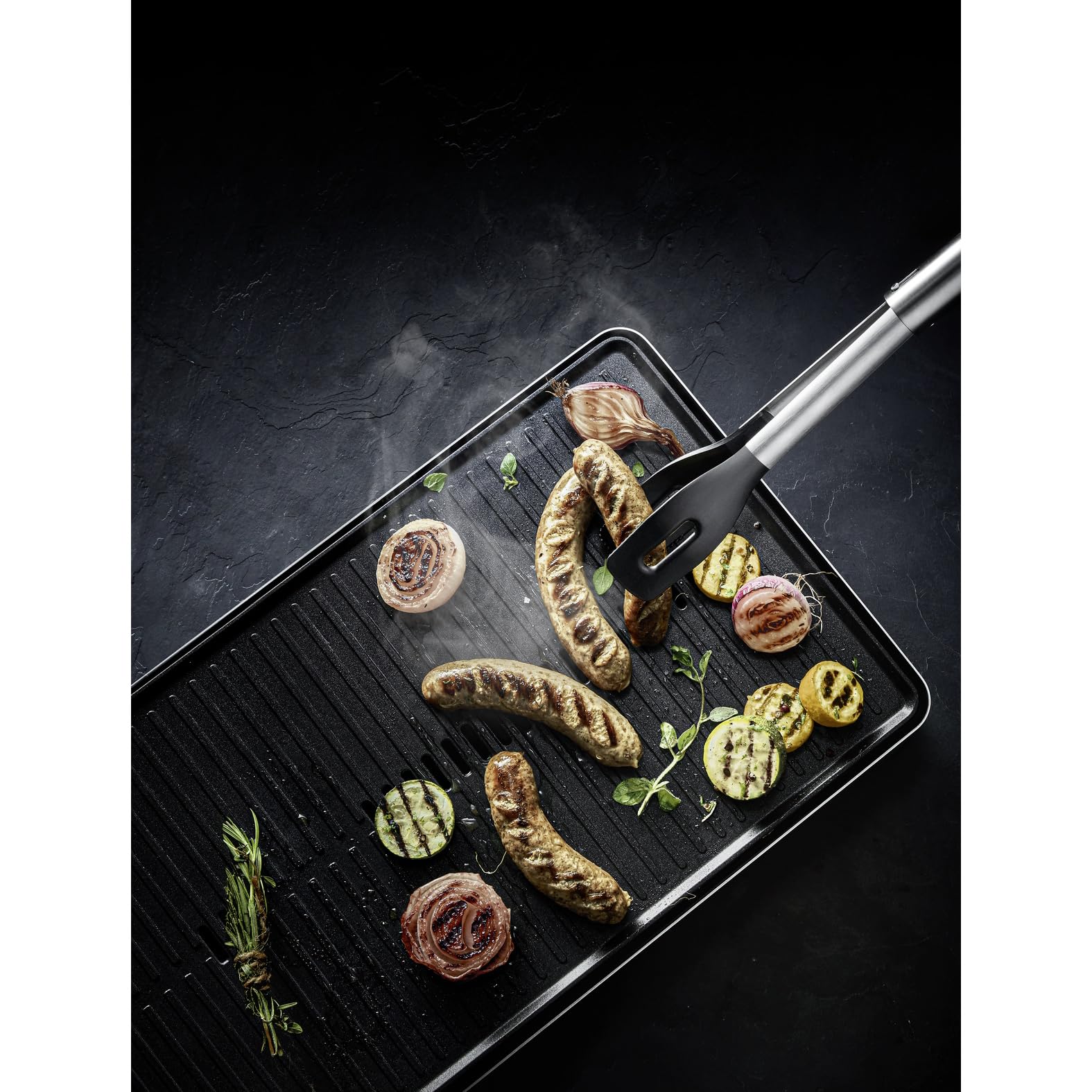 wmf-bbq-servierzange-32-5-cm-cromargan-edelstahl-hitzebest-ndige-grill-und-k-che image 2