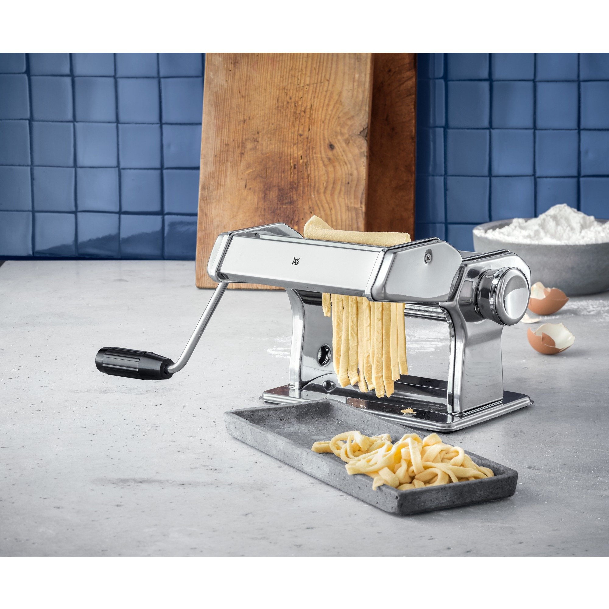 wmf-gourmet-nudelmaschine-manuell-edelstahl-9-teigstufen-f-r-lasagne-spaghetti-u image 2