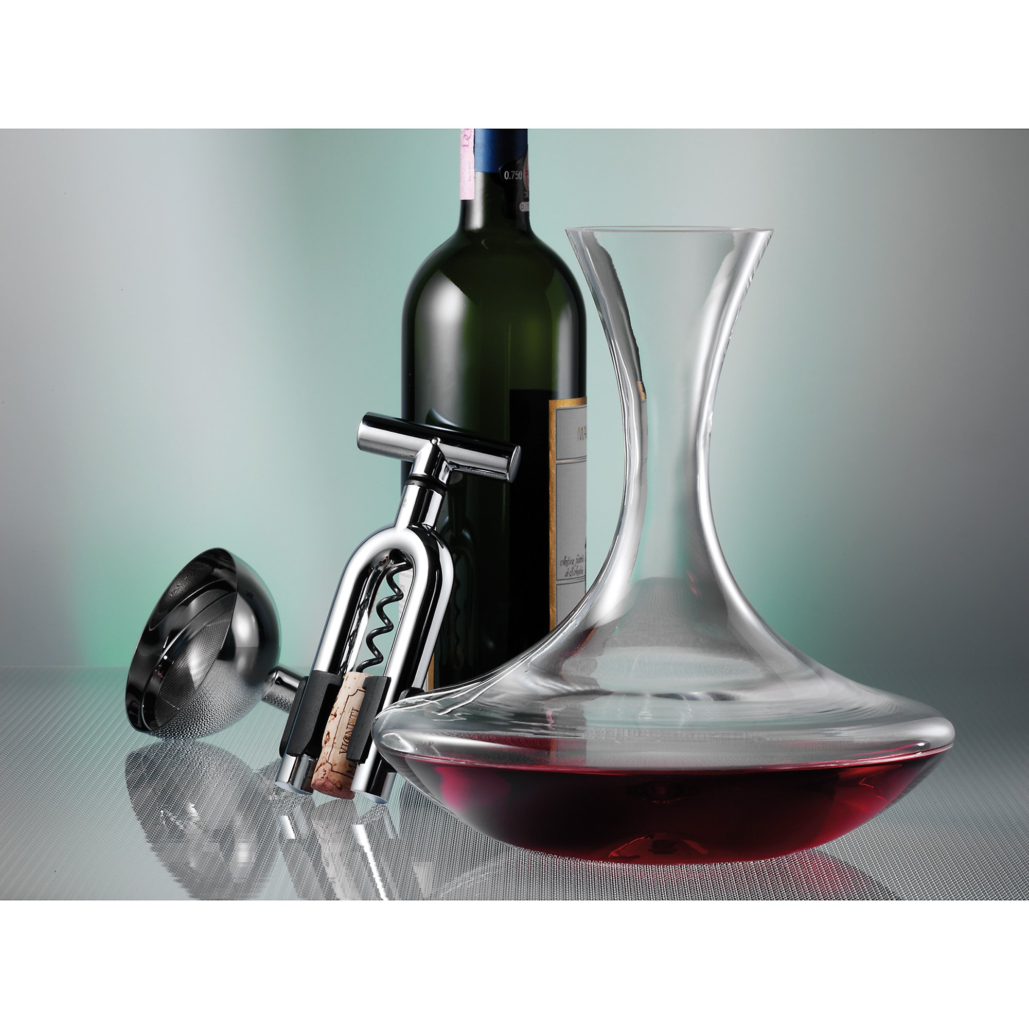 wmf-weindekanter-mit-hohlboden-1-5-l-dekantierkaraffe-aus-mundgeblasenem-glas-we image 6