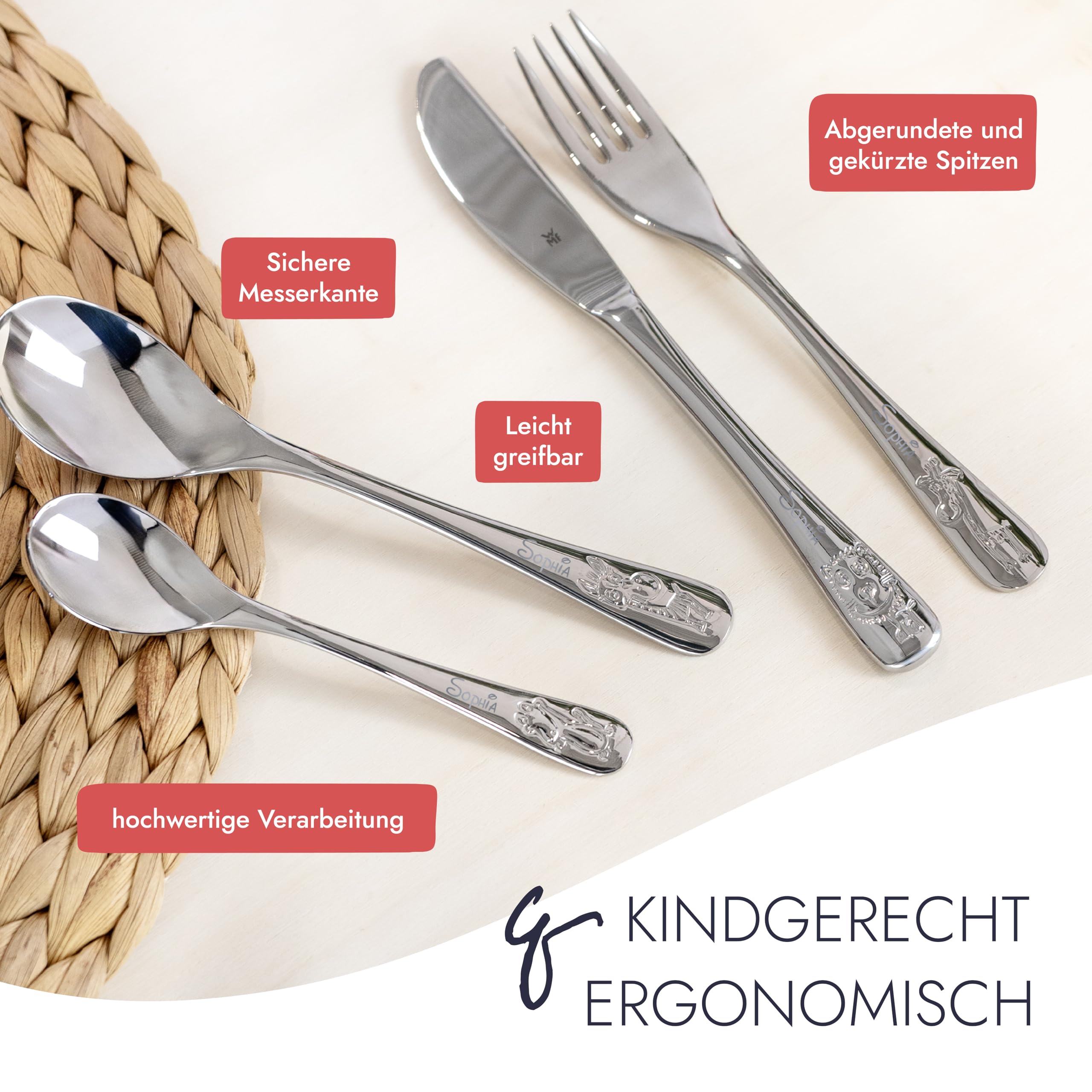 wmf-kinderbesteck-safari-4-teilig-mit-namensgravur-personalisiertes-edelstahl-be image 3