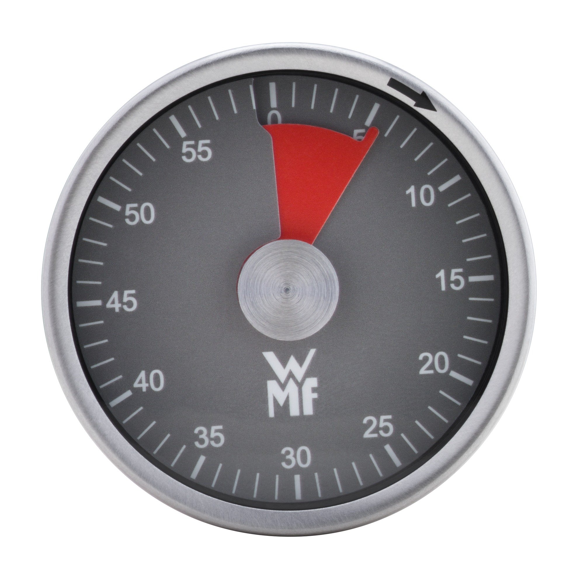 wmf-kurzzeitwecker-eieruhr-magnetisch-cromargan-edelstahl-60-minuten-mit-restzei image 1