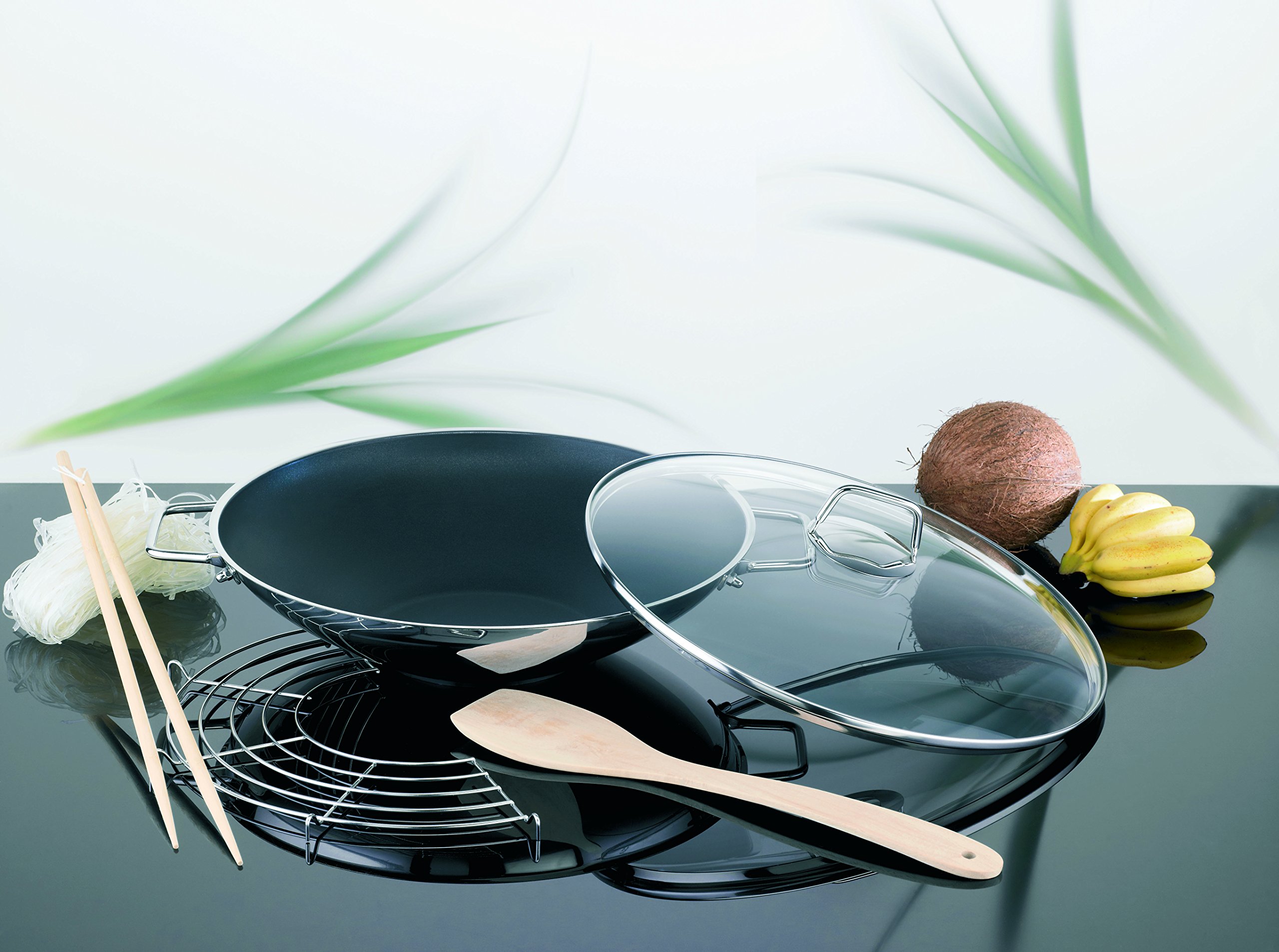 schulte-ufer-wok-wega-34-cm-beschichtet-4-5-l-induktionsgeeigneter-wok-inkl-zube image 4