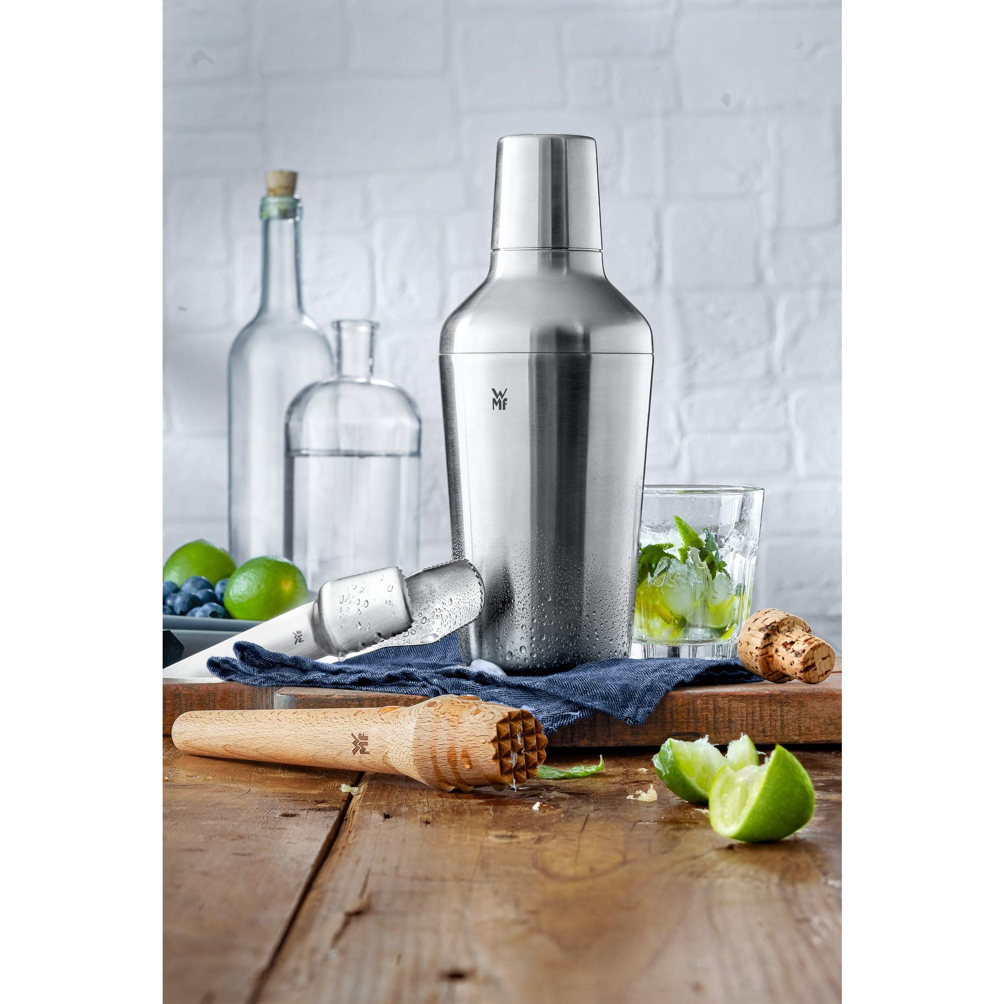 wmf-matroschka-cocktail-set-5-teilig-barkeeper-set-mit-cocktail-shaker-700-ml-ba image 2