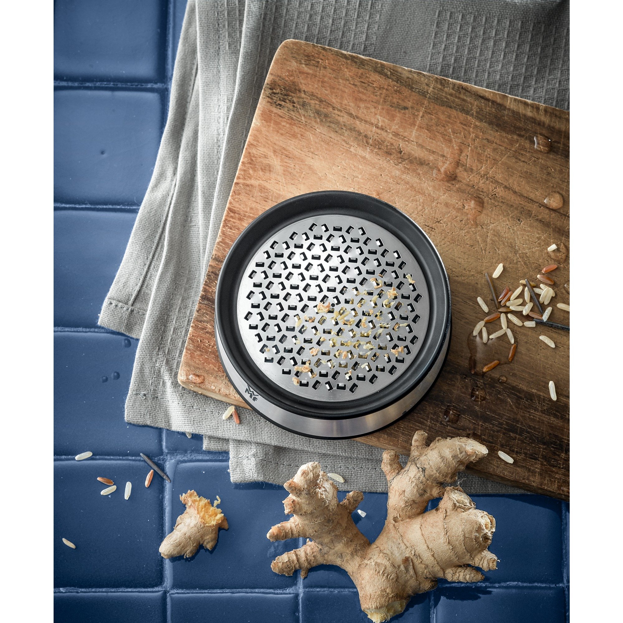 wmf-kitchen-classics-ingwerreibe-mit-aufbewahrungsbeh-lter-cromargan-edelstahl-9 image 2