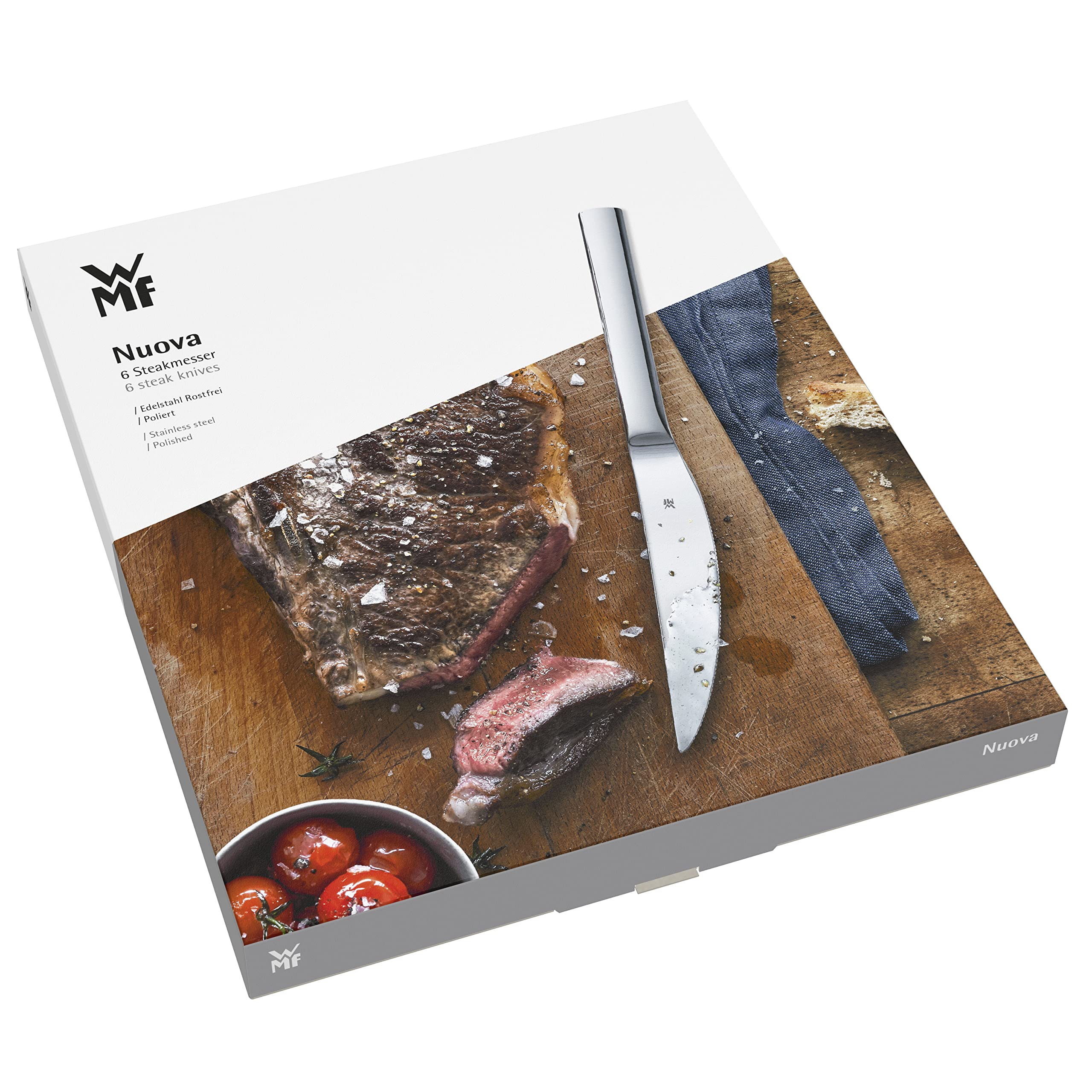 wmf-nuova-steakmesser-set-6-teilig-23-cm-monobloc-messer-mit-wellenschliff-aus-c image 6