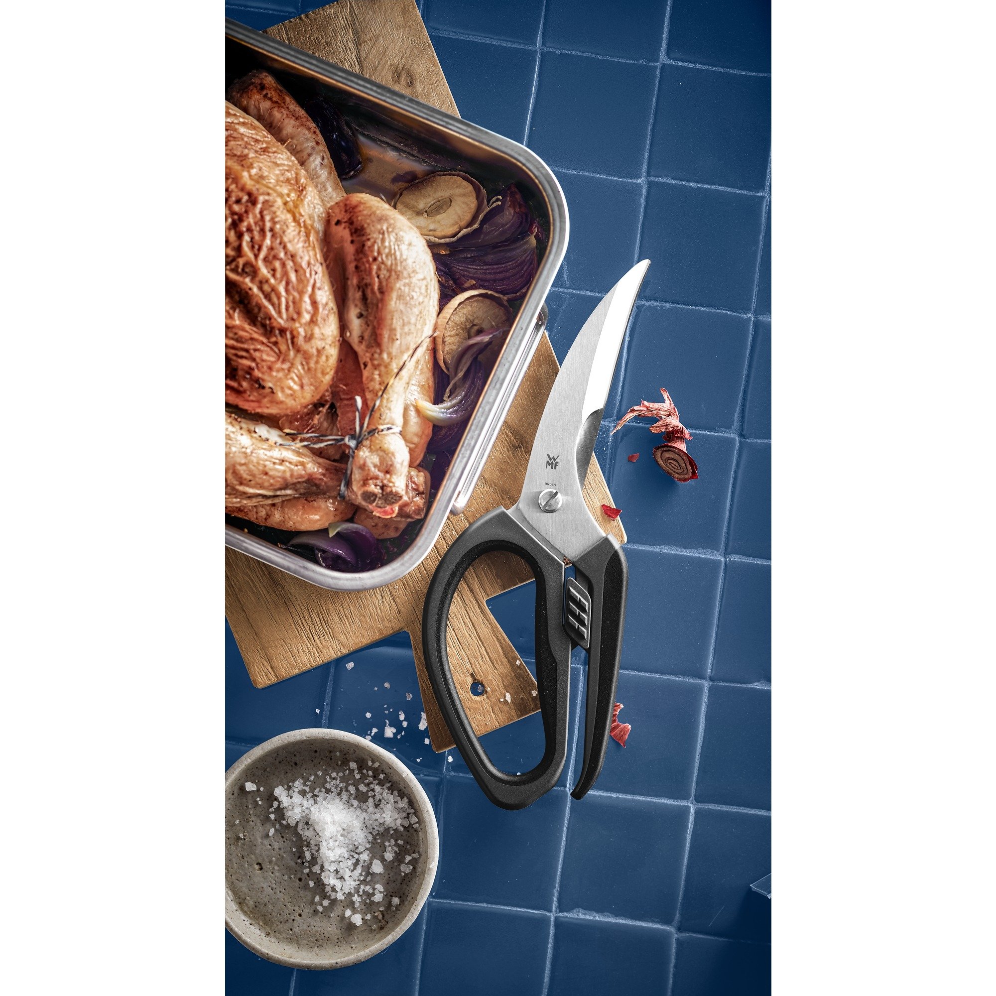 wmf-gefl-gelschere-23-cm-mit-integriertem-knochenbrecher-softtouch-griffe-cromar image 4