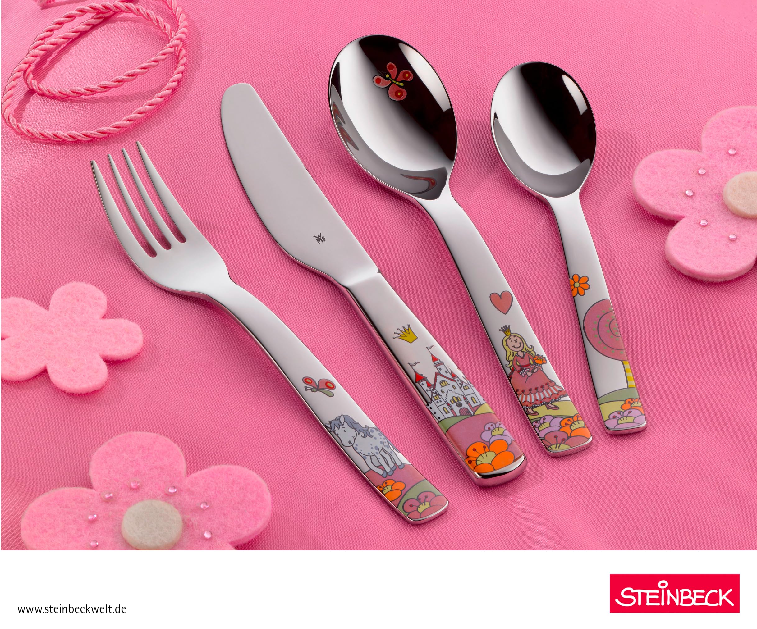 wmf-prinzessin-anneli-kinderbesteck-mit-namensgravur-4-teilig-personalisiertes-e image 3